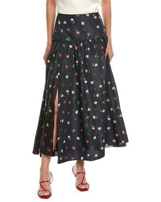 Cinq &agrave; Sept Cinq &Agrave; Sept Tumbling Carnations Theora Skirt