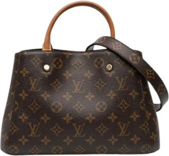 Louis Vuitton Pre-owned Handbags, female, Brown, Size: ONE SIZE Pre-owned Montaigne BB