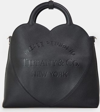 Tiffany & Co. Womens Accessories New York Nano Bag with Logo in Black - One Size