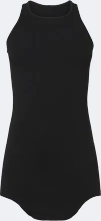Rick Owens Basic ribbed-knit cotton jersey tank top