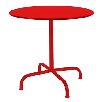 Schubiger M&ouml;bel Metall-Tisch Rigi Rund