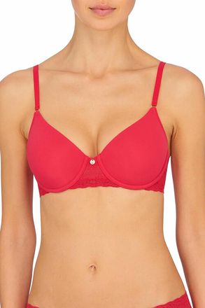 Natori Bliss Perfection Contour Underwire Bra In Coral