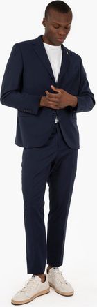 Alessandro Gilles Abito fresco di lana blu