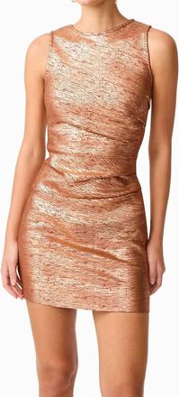 Elliatt Rhian Dress In Rust