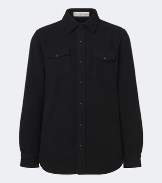God's True Cashmere Cashmere shirt with spinels