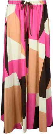 Alysi Long Cotton Skirt - Multicolor