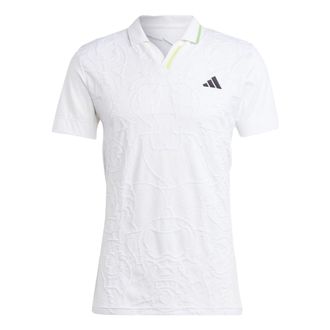 adidas AEROREADY FreeLift Pro Tennis Polo Shirt White IA7099