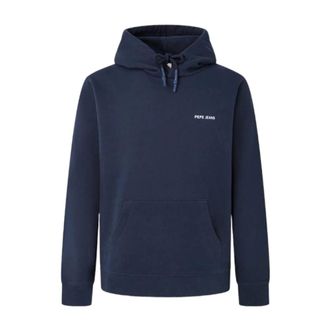 Pepe Jeans London Hoodies, male, Blue, Size: XL Hoodies