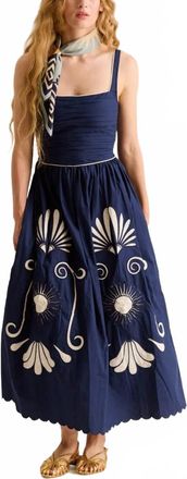 Carolina K Almara Dress In Poseidon