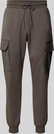 Antony Morato Slim Fit Sweatpants mit Cargotaschen in Oliv, Größe XXL