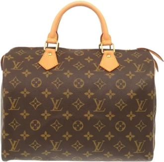 Louis Vuitton Pre-owned Handbags, female, Brown, Size: ONE SIZE Pre-owned Canvas louis-vuitton-bags