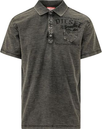 Diesel Tops, Heren, Zwart, XL, Katoen, T-Ardy Polo