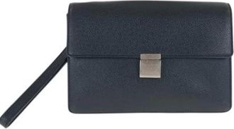 Louis Vuitton Pre-owned Clutches, male, Black, Size: ONE SIZE Pre-owned Selenga Taiga Clutch Bag