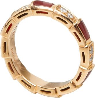 Bulgari Pink Gold (18K) Band Ring (Pre-Owned)
