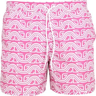 GCDS Beachwear - Heren - Strandmode - Roze - L - Badmode