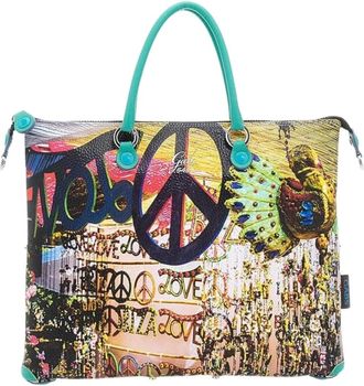 Gabs Omkeerbare Multicolor Shopper Tote Rugzak - Dames - Shoppers - Veelkleurig - ONE Size - Leer - Tassen