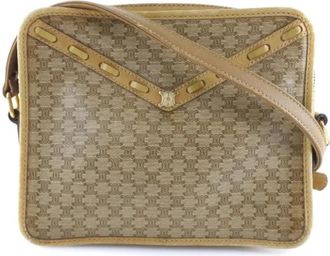Celine Pre-owned Canvas crossbody-bags - Dames - Vintage Schoudertas - Bruin - ONE Size - Vintage