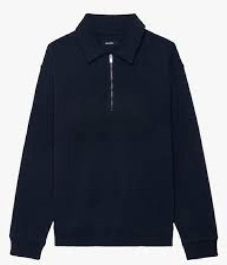 Zadig&Voltaire Felpa Moya - - Tops - Uomo - Blu - M