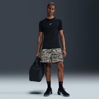 Nike Mens Practice Mesh Dri-FIT 5 Basketball Shorts in White | HV6933-100