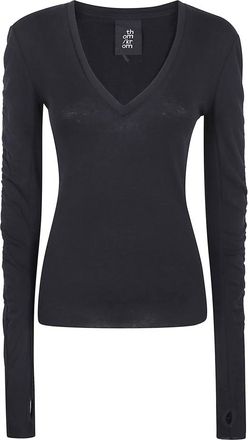 Thom Krom Dames, Truien, Zwart, Maat: L