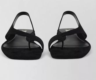 Toteme suede slides