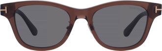 Tom Ford Smoke Square Unisex Sunglasses FT1353-D 50A 52