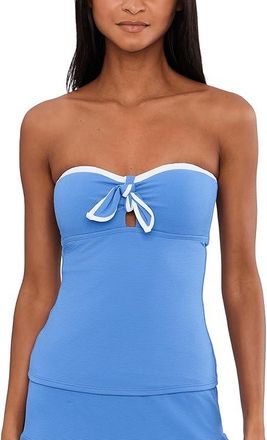 Tommy Bahama Island Cays Cabana Tie Bandini Womens Swimwear Paradiso Blue : LG (US 12-14), Nylon/Spandex