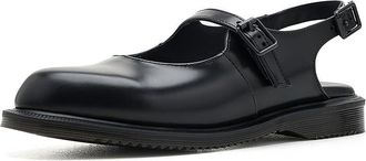 Dr. Martens Madaline Womens Flat Shoes Black : UK 8 (US Womens 10) M, Leather