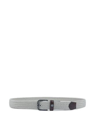 Paul & Shark woven belt - men - Viscose/Rubber - 95 - Neutrals