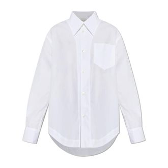 Ami Shirts, female, White, Size: 2XS Shirt with Pocket