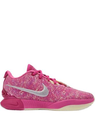 Nike LeBron 21 The World Is Your Oyster sneakers - men - Rubber/Fabric/Fabric - 11.5 - Pink