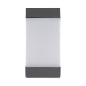 Lucande Lucande L&aacute;mpara De Pared Exterior kiran En Negro Aluminio