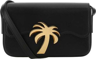 Palm Angels Black Palm Beach Small Crossbody Bag