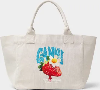 Ganni Mens Medium strawberry tote bag