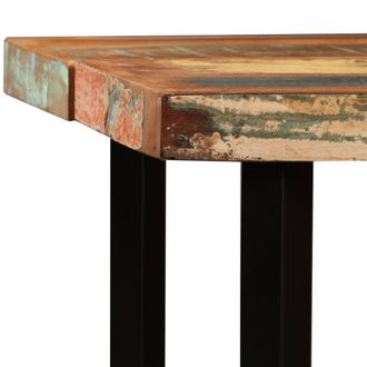 Berkfield Home Beautiful Bar Table Solid Reclaimed Wood 150x70x107 cm in Brown | Size: 150 x 70 x 107 cm