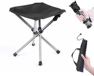 OEM Sedia Da Campeggio Portatile, Sgabello Pieghevole Da Campeggio, Per Viaggi, Escursioni, Pesca E Barbecue (taglia Grande)