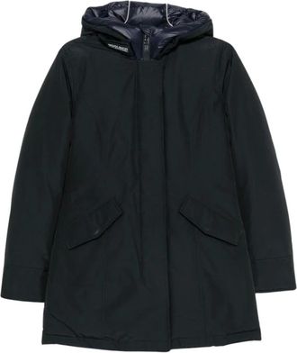 Woolrich Parkas - Dames - Parka Jassen - Blauw - XS - Jassen