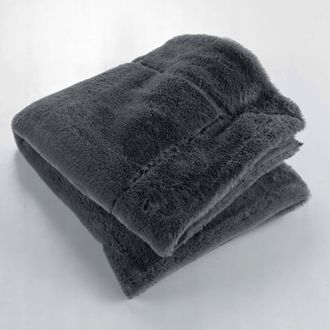 Douceur d'Int&eacute;rieur Douceur-dinterieur Manta Elegante Antracita 125 X 150 Cm
