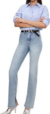 Good American Womens Good Icon Jeans In Indigo