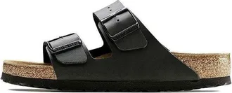 Birkenstock Arizona Soft Footbed Birko-Flor Narrow Fit Black 0551253