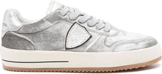 Philippe Model Stijlvolle Sneakers voor Mannen en Vrouwen - Dames - Sneakers - Grijs - 36 EU - Schoenen