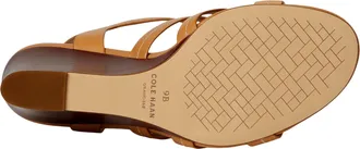 Cole Haan Josie Fisherman Wedge Sandals Biscuit W32277 Womens
