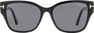 Tom Ford TF1108 Polarized Cat-Eye Sunglasses - Black