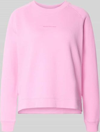 Marc O'Polo Denim Marc OPolo Denim Regular Fit Sweatshirt aus reiner Baumwolle in Pink, Gr&ouml;&szlig;e XL