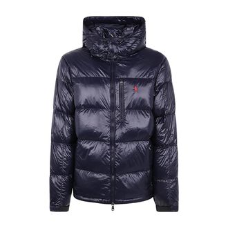 Ralph Lauren EL CAP Nylon Bomber - Heren - Winterjassen - Blauw - M - Nylon - Jassen