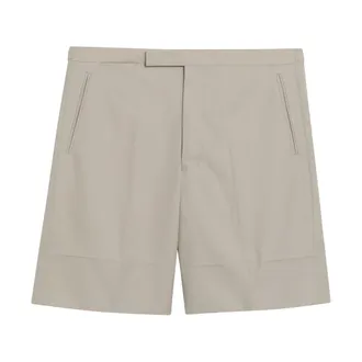 Prada Casual Shorts, male, Beige, Size: XL Cotton Bermudas