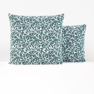 La Redoute Interieurs Kussensloop in gewassen katoen, Feuillage