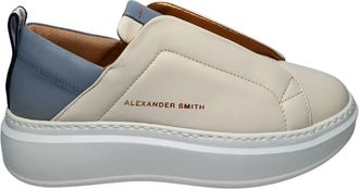 Alexander Smith Sneaker Pelle - Dames - Sneakers - Wit - 39 EU - Leer - Schoenen