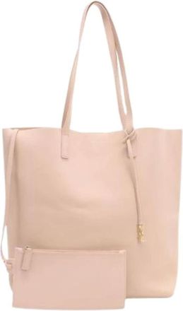 Saint Laurent Pre-owned Tote Bags, female, Pink, Size: ONE SIZE Pre-owned Vintage Tote Bag