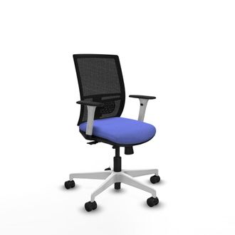Piqueras y Crespo Sedia Da Ufficio Piqueras Y Crespo Yunquera Nero Supporto Lombare Regolabile